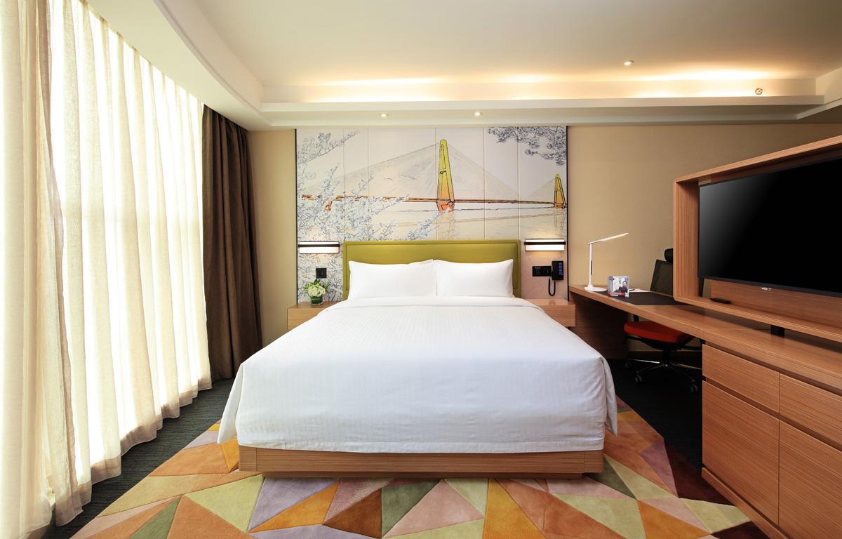 Hampton By Hilton Wuhan Tianhe Airport East Exteriér fotografie